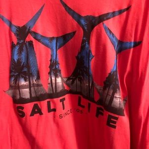 Salt life long sleeve tee